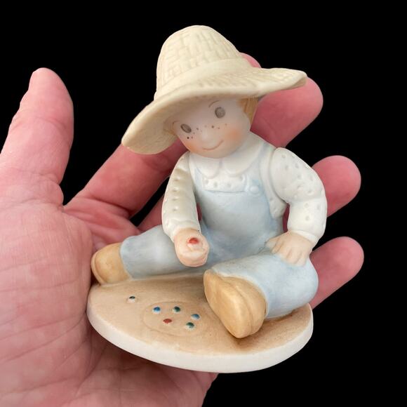 Homco Circle of Friends Bisque Figures by Masterpiece Lot of 3 Collectible 1990s - Picture 6 of 16